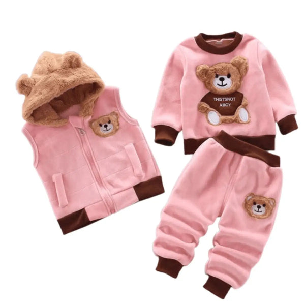 Conjunto Infantil Unissex Ursinho