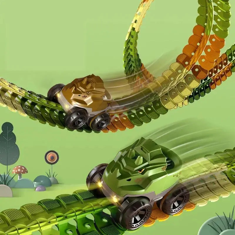 Pista de Carrinhos Dinossauro Radical 360