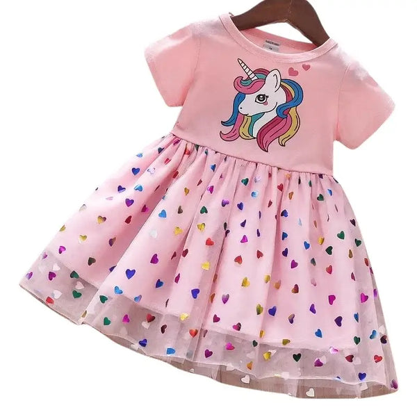 Vestido Infantil Unicórnio