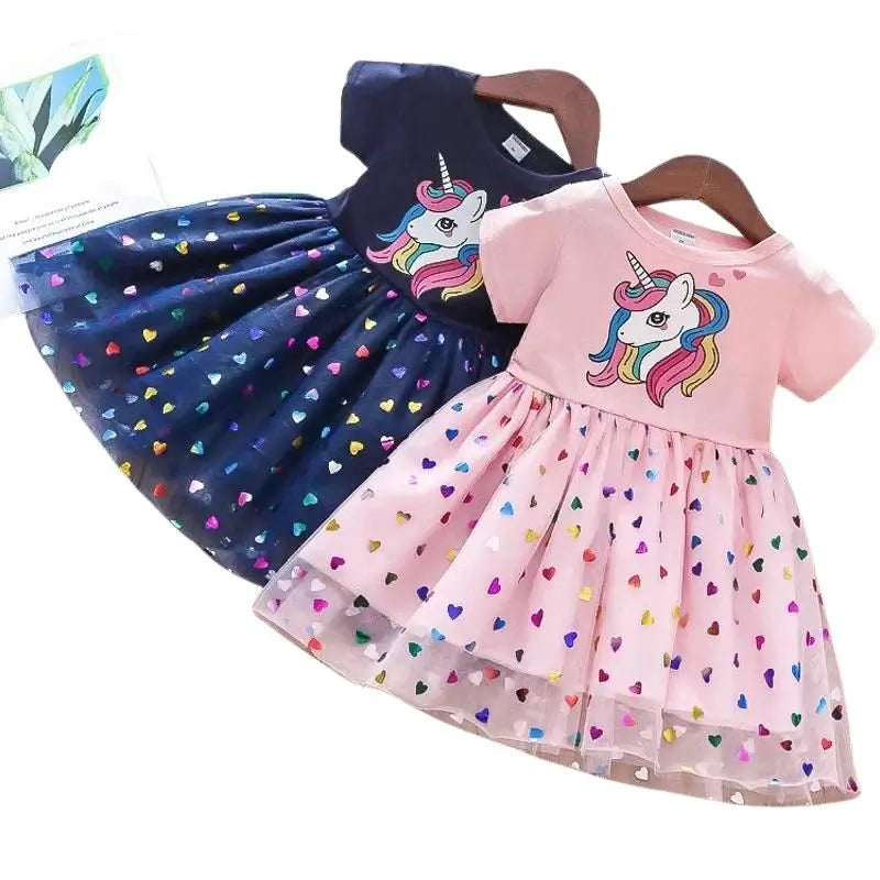 Vestido Infantil Unicórnio