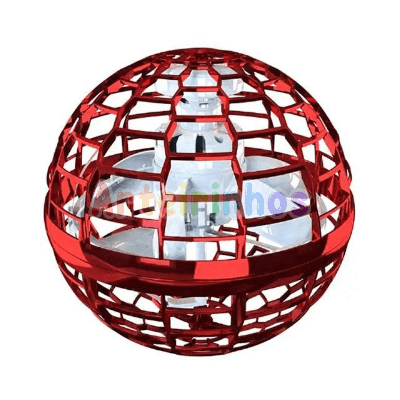 Bola Boomerang Voadora LED Mágica Retorno Automático Diversão Segura Família Crianças