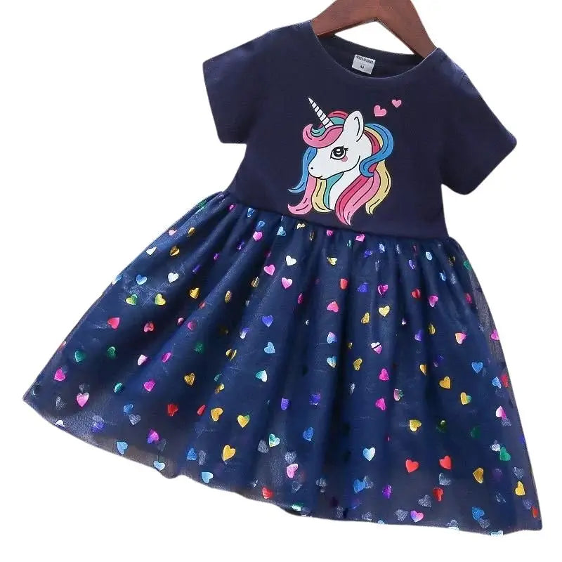 Vestido Infantil Unicórnio