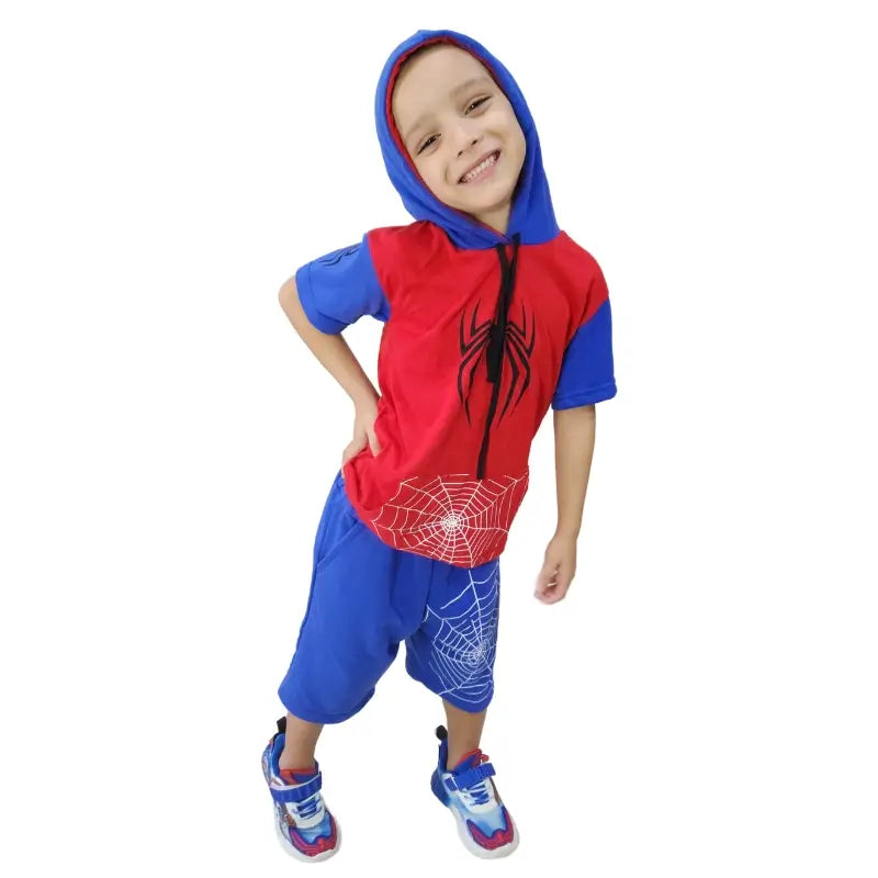 Conjunto Infantil Homem Aranha Confortável