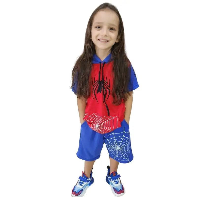 Conjunto Infantil Homem Aranha Confortável