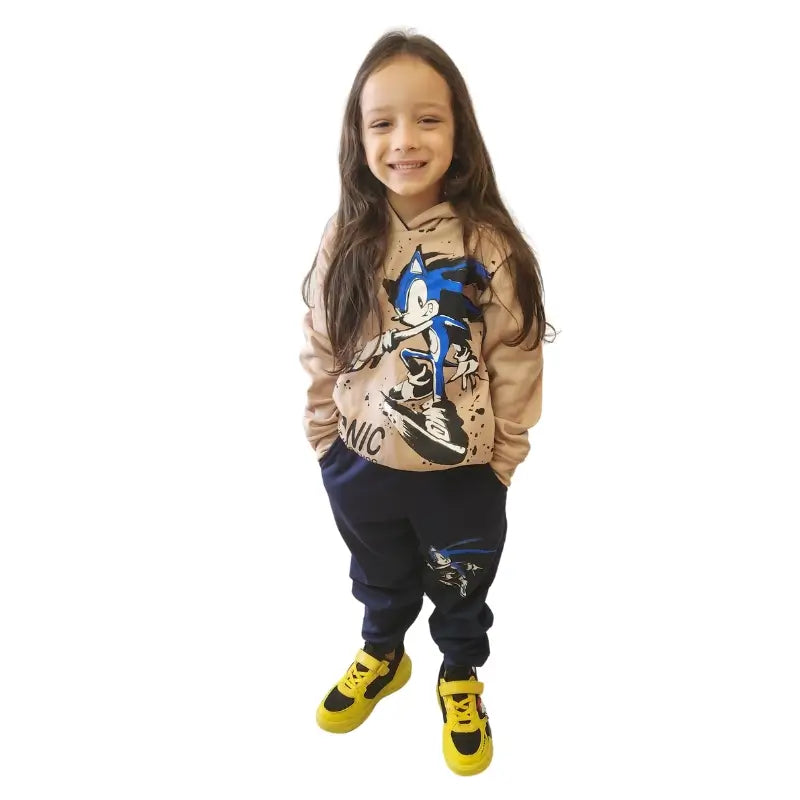 Conjunto Infantil Moletom Sonic