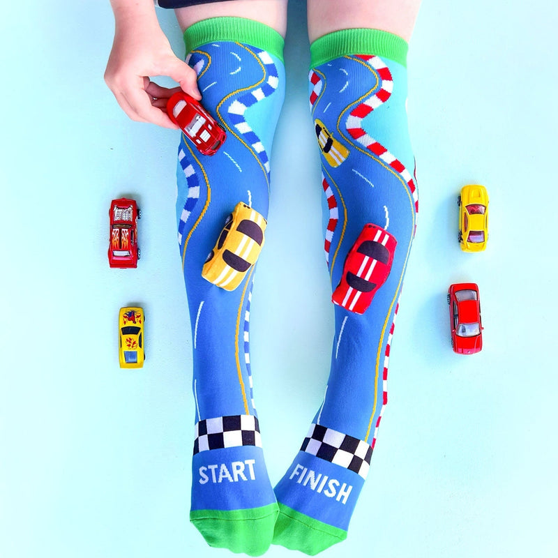 Meias de carros de corrida