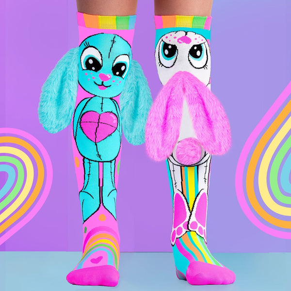 Meias Rainbow Bunny