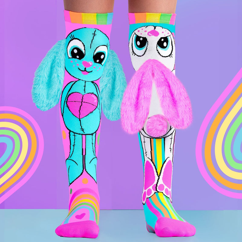 Meias Rainbow Bunny