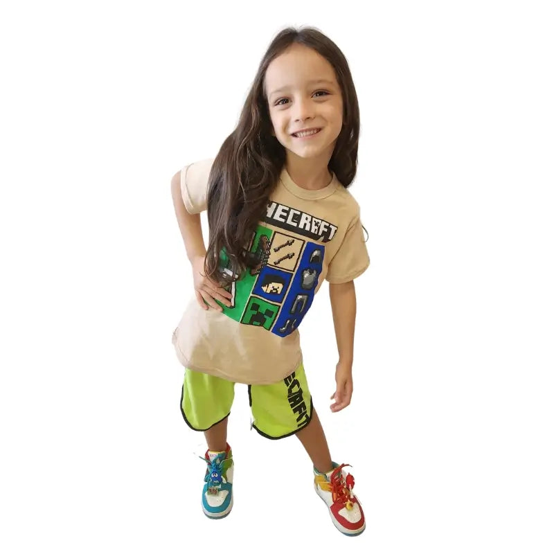 Roupa Infantil Minecraft