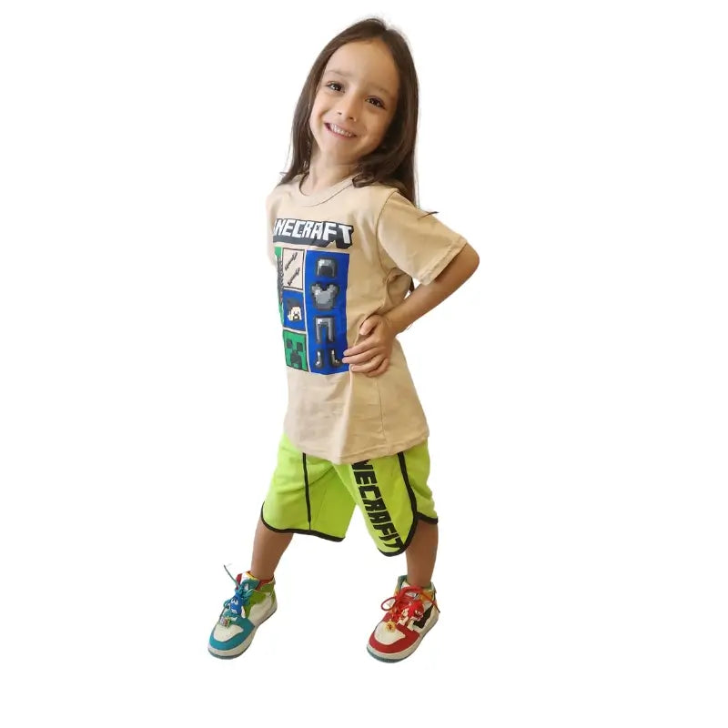 Roupa Infantil Minecraft