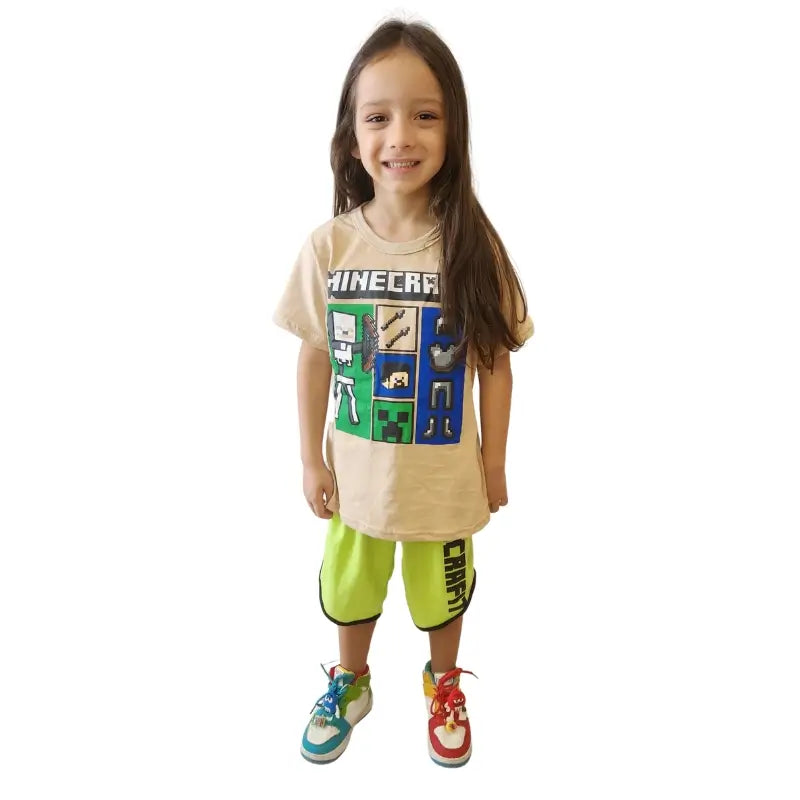 Roupa Infantil Minecraft