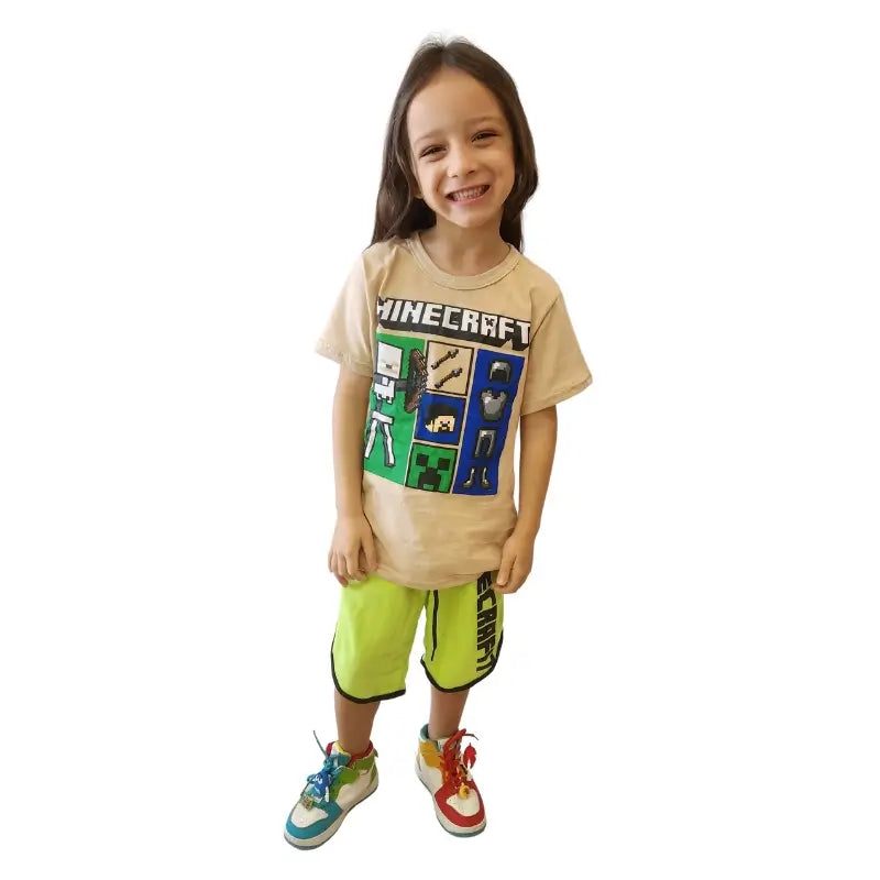 Roupa Infantil Minecraft