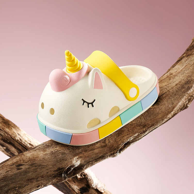 Sandália Infantil All Crocs -  Unicórnio