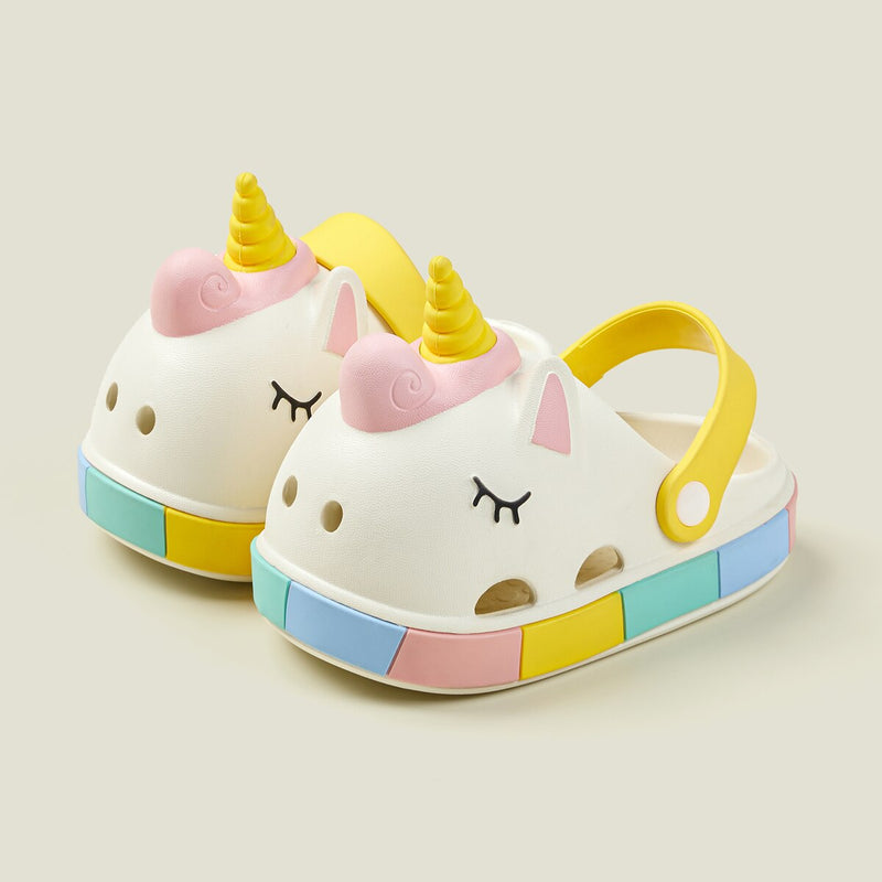 Sandália Infantil All Crocs -  Unicórnio