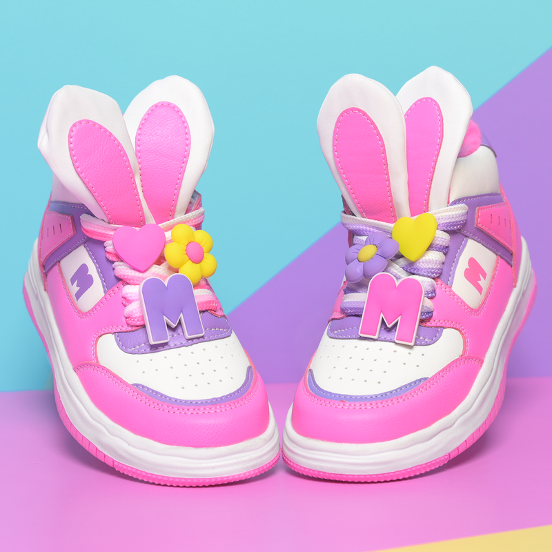 Hop Hop Hi tops - rosa