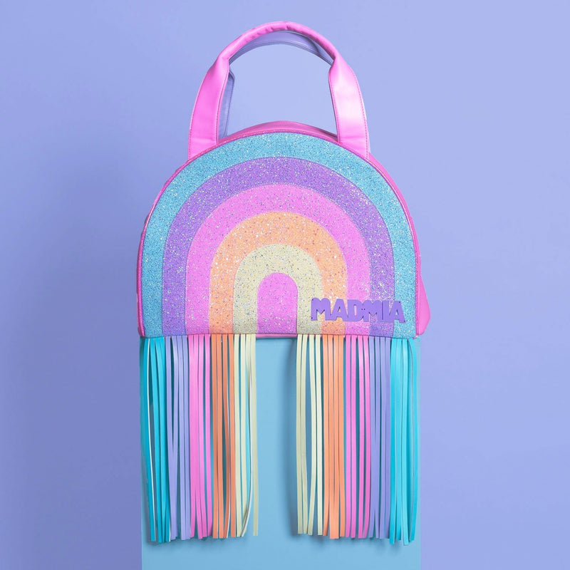 Bolsa de arco-íris brilhante
