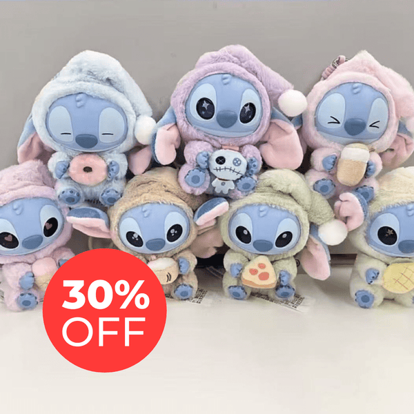 Boneco Colecionável - Stitch Hora do Sono (Caixa Surpresa) - Edição Limitada