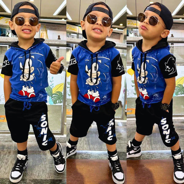 Conjunto Infantil Masculino Sonic