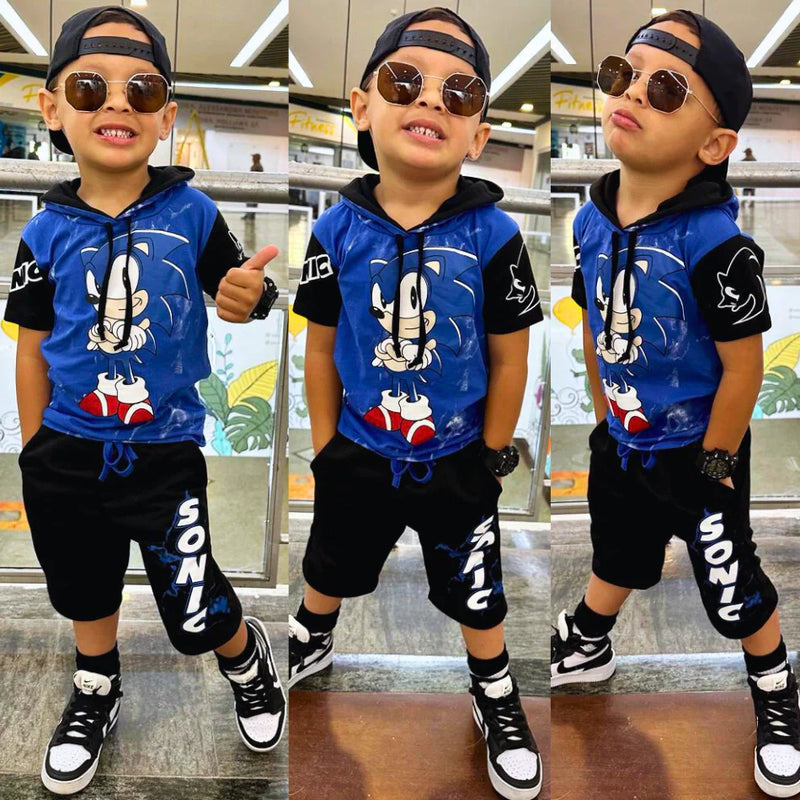 Conjunto Infantil Masculino Sonic